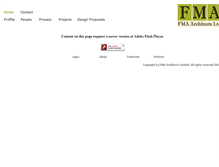 Tablet Screenshot of fmaarchitects.com